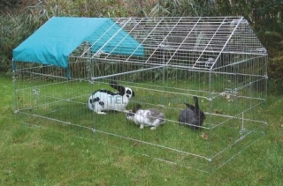 Výbeh ohrádka pre králiky, psíkov, kuriatka , alebo prepelice 180 x 75 x 75 cm